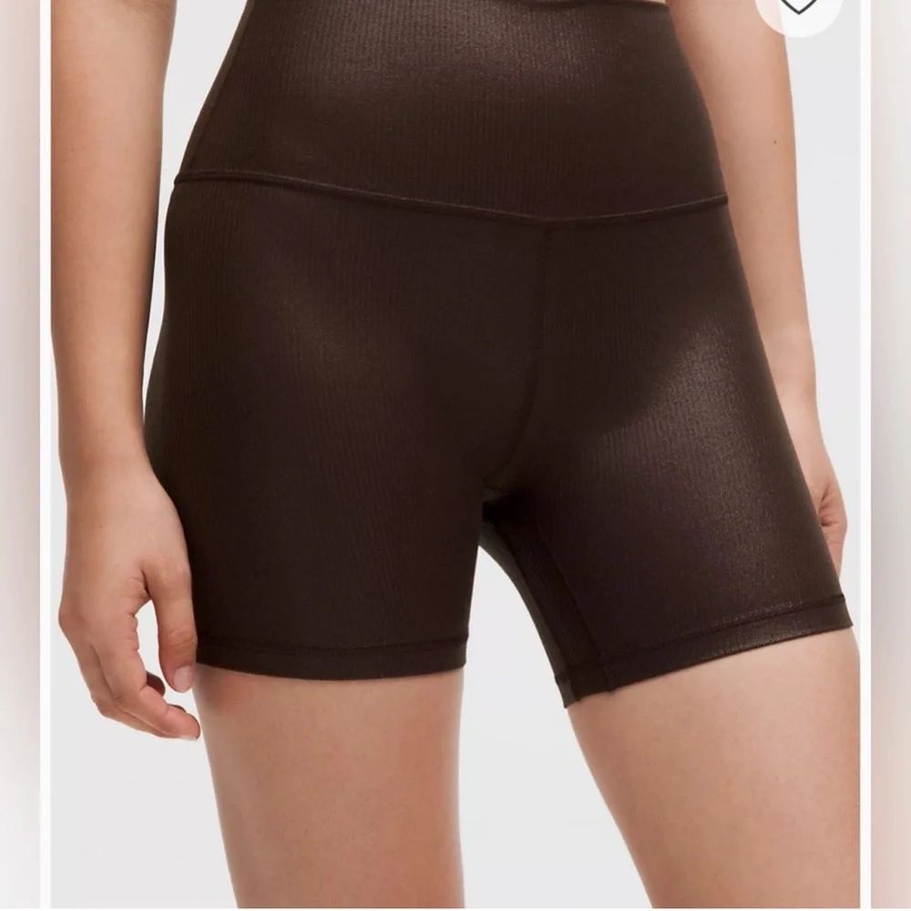 NWT Lululemon Align Rib HR Short 6